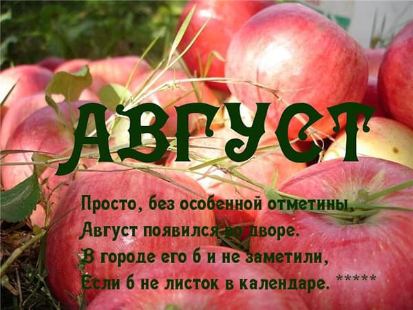 август