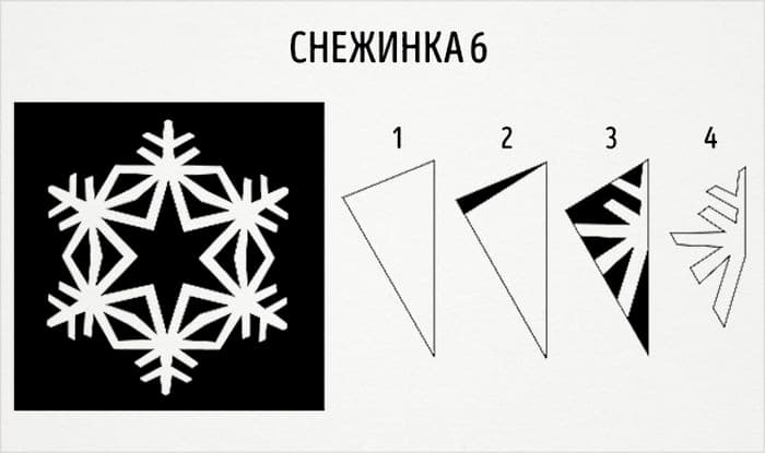 Снежинка №6